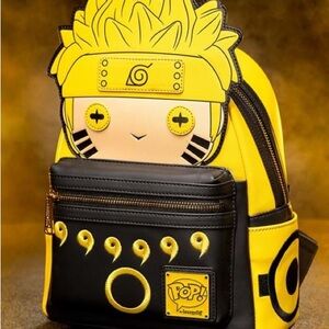 Naruto HardTag Loungefly Mini Backpack NWT